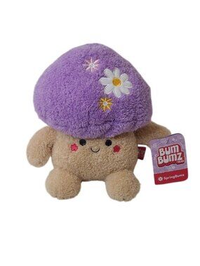 BumBumz Miguel Groovy Mushroom SpringBumz Plush Jazwares Russ 8" With Tags